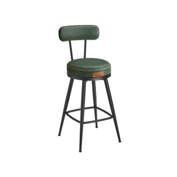 Set de 2 scaune de bar Vasagle Verde 54x54x90.5 cm Set de 2 scaune de bar Vasagle Verde 54x54x90.5 cm
